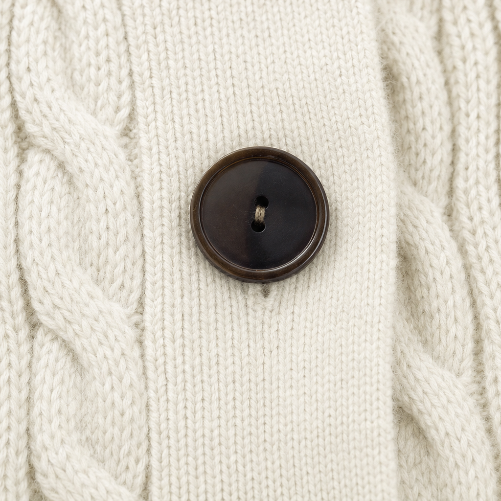 Elara Knit – Cable-Knit Longline Vest