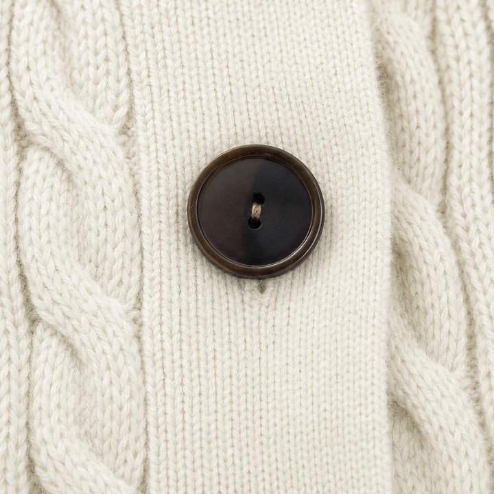 Elara Knit – Cable-Knit Longline Vest
