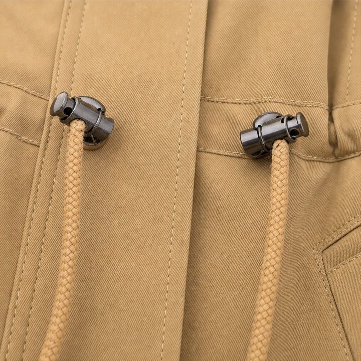 Midluna – Adjustable Waist Mid-Length Parka