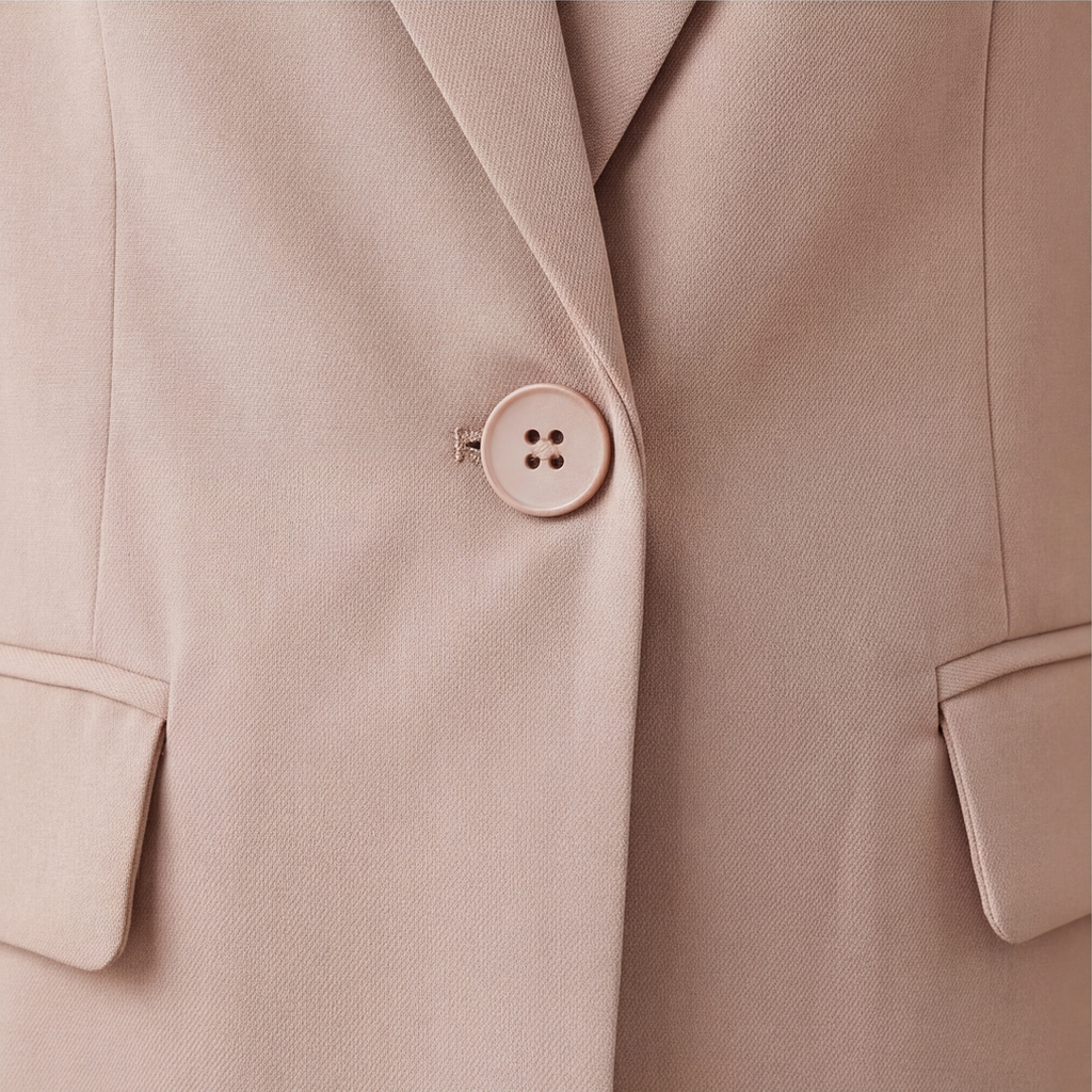 Poiseform – One-Button Stretch Tailored Blazer