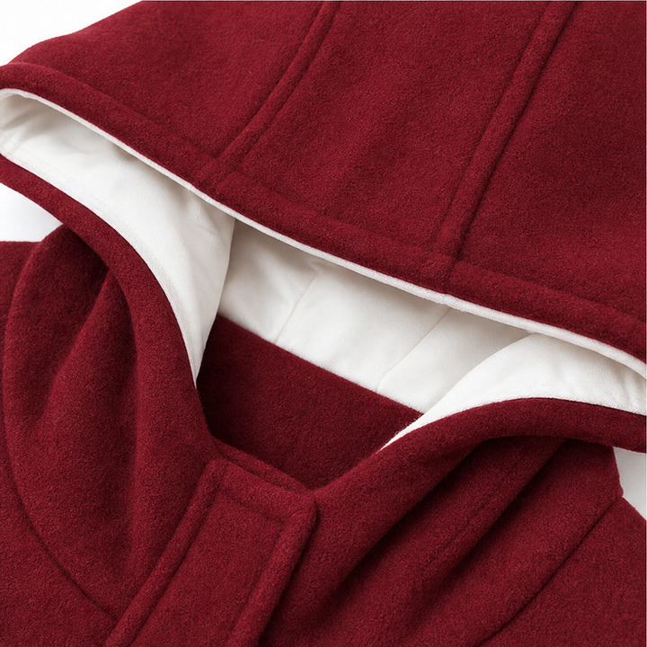 Coatelle – Hooded Mid-Length Toggle Winter Coat