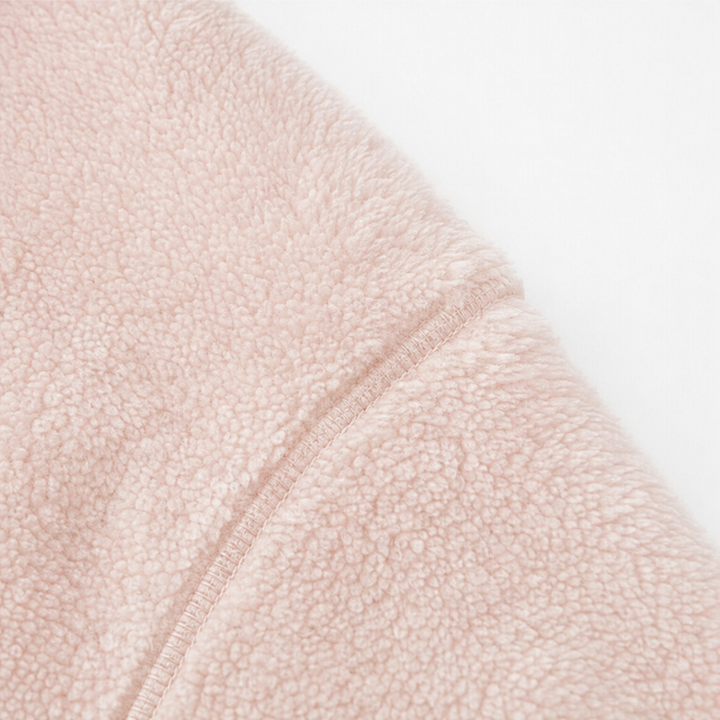 Cozyline – Dropped-Shoulder Quarter-Zip Sweatshirt