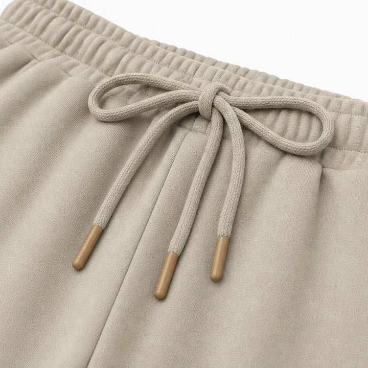 Ease & Elsewhere – Ribbed Oversized Top And Wide-Leg Pants Set
