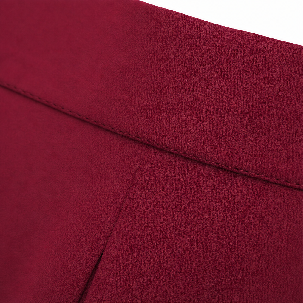 Sashwaist – Self-Tie Pleated High-Waisted Midi Skirt