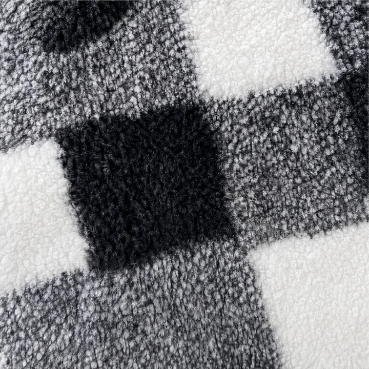Checkhaven – Buffalo Check Hooded Zip Jacket