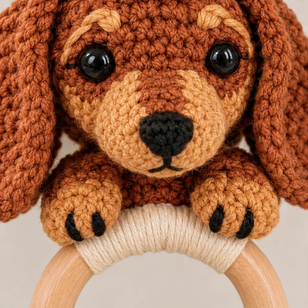 DoxieLoop – Dachshund Crochet Towel Holder Kit