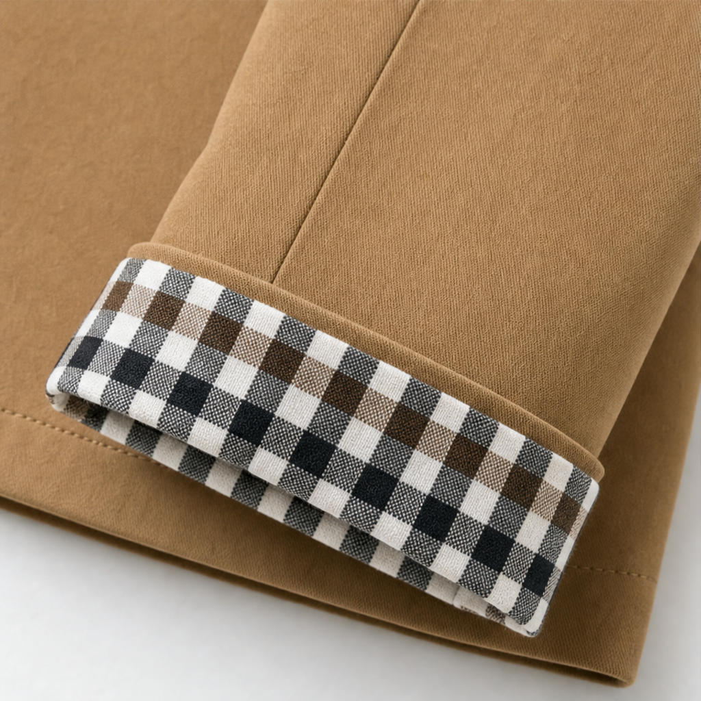 Mayfair – Tartan Raglan Sleeve Casual Coat