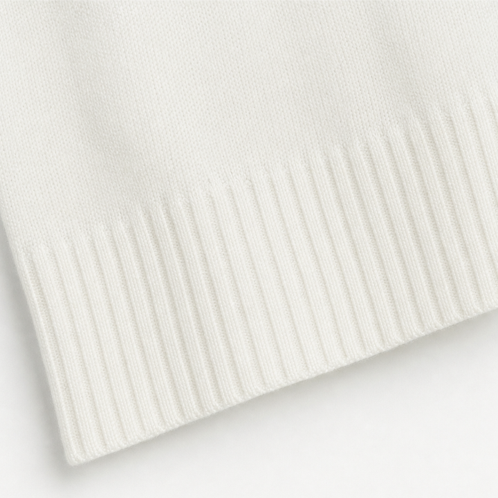 Draveline – Cowl Neck Drape Knit Sweater