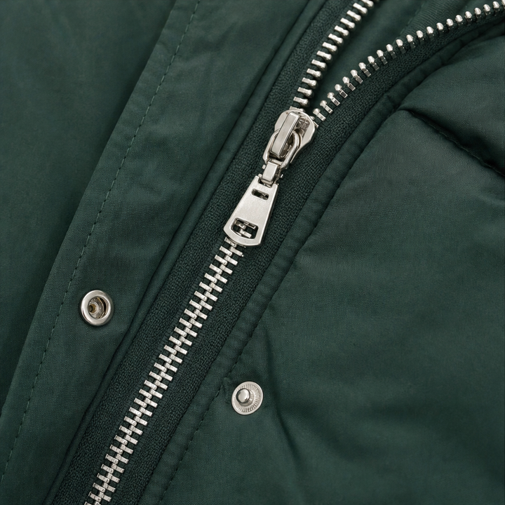 Layerwell – Quilted Vest Hoodie And Jogger Set