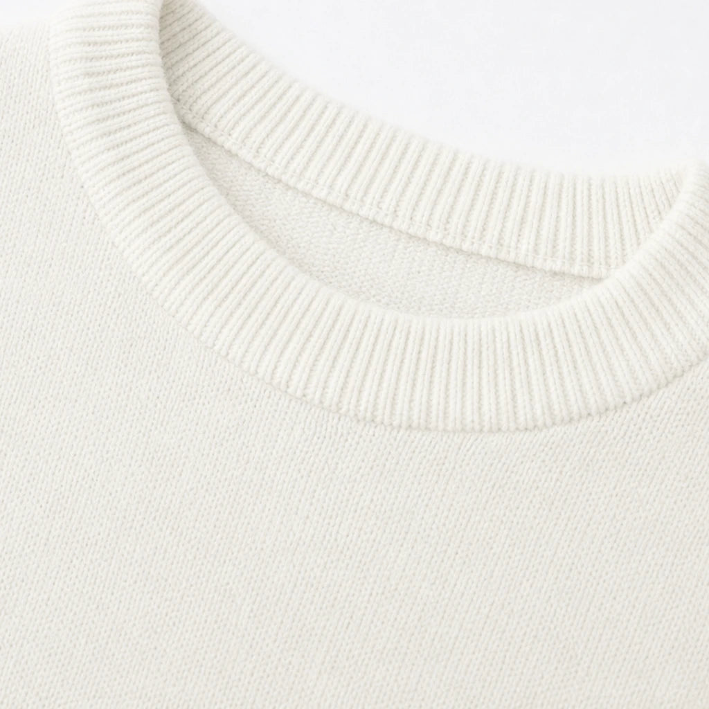 Wearbella – Scallop-Hem Sweater And Pleated Skirt Set