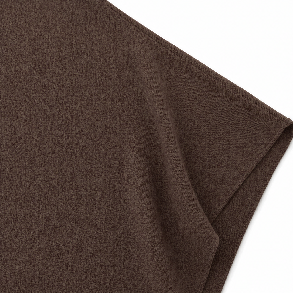 Draveny – Draped Cowl-Neck Top And Trouser Set
