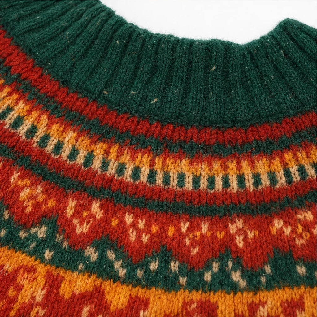 Overa – Colourful Fair Isle Knit Sweater