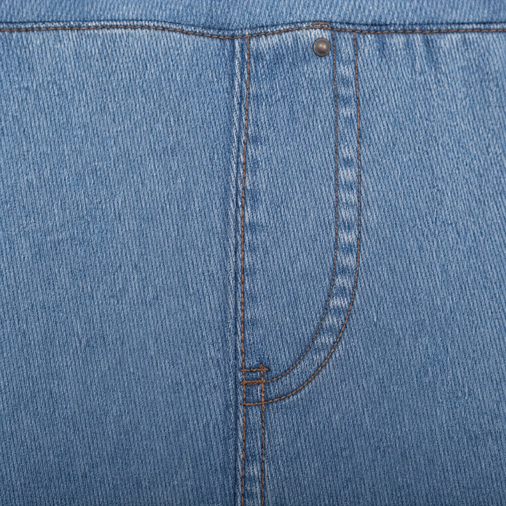 Slimwaist – High-Rise Tapered Ankle Stretch Jeans
