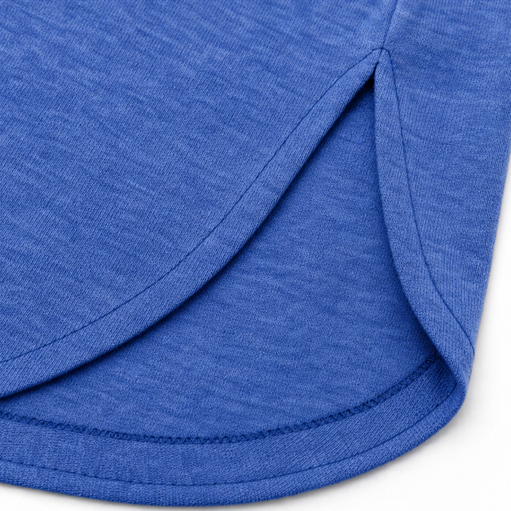 Pleatelle – Pleated Three-Quarter-Sleeve Casual Top