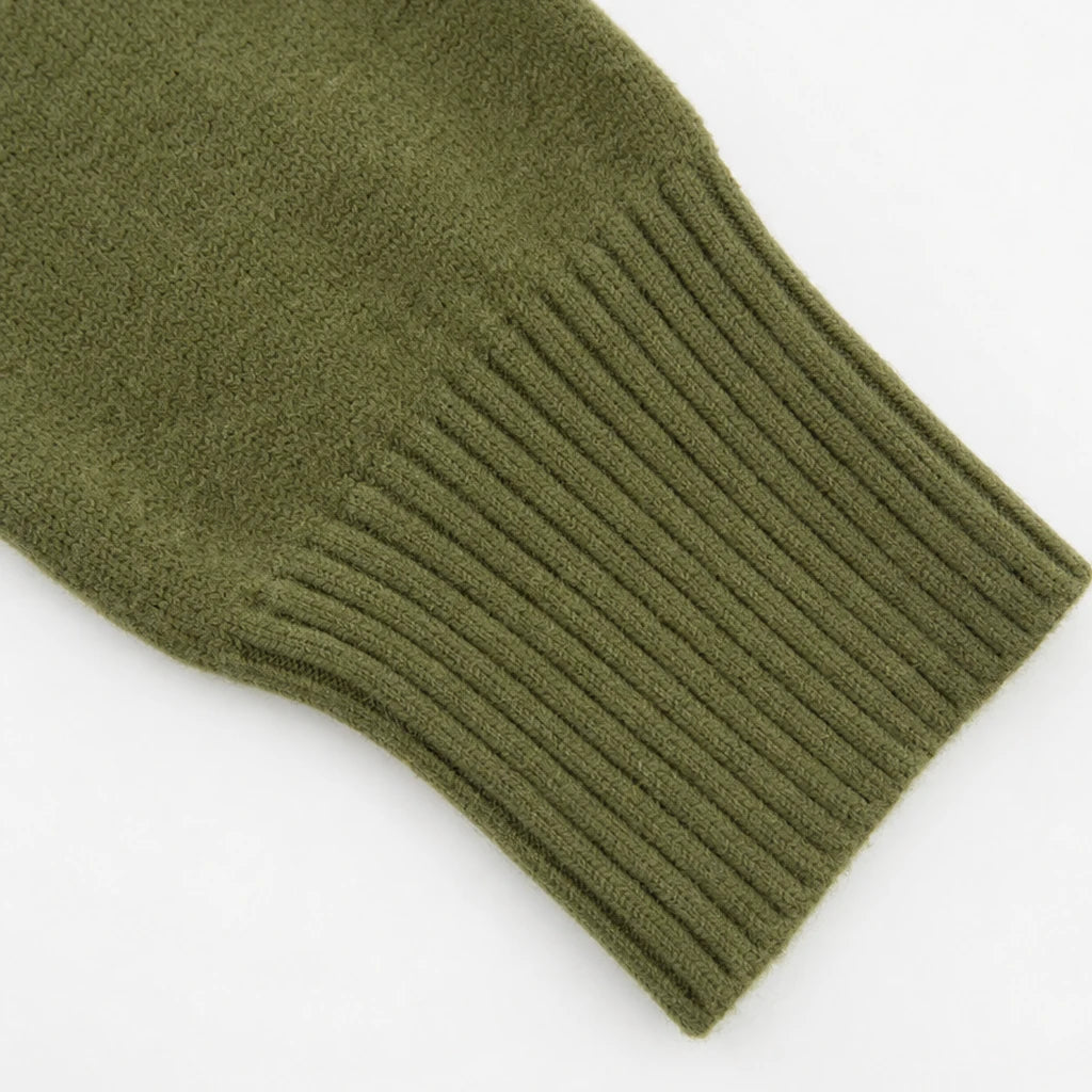 Buttonelle – Gold-Tone Button Shoulder Knit Sweater