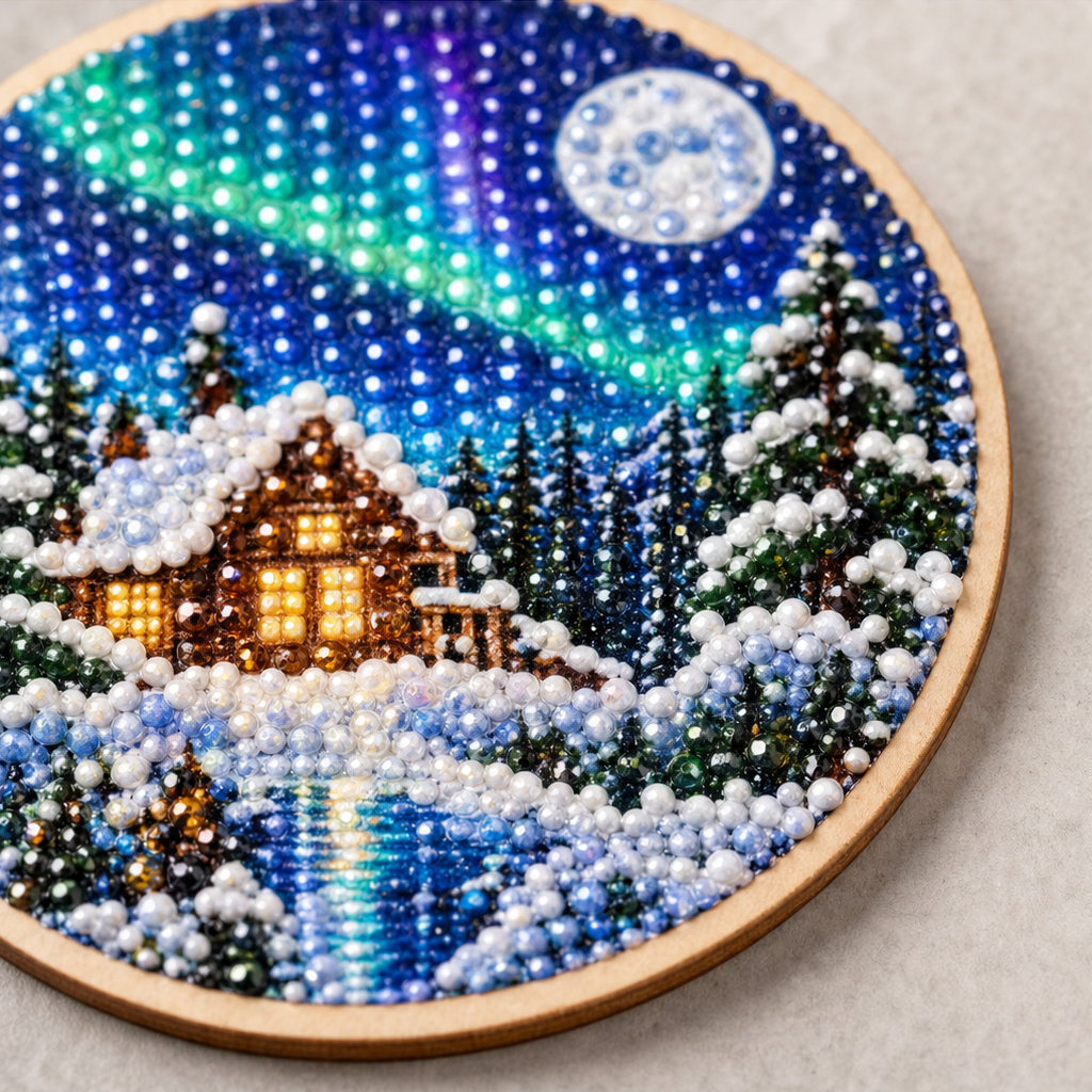 Aurora Keepsake – 14-Day Diamond Painting Ornament Kit