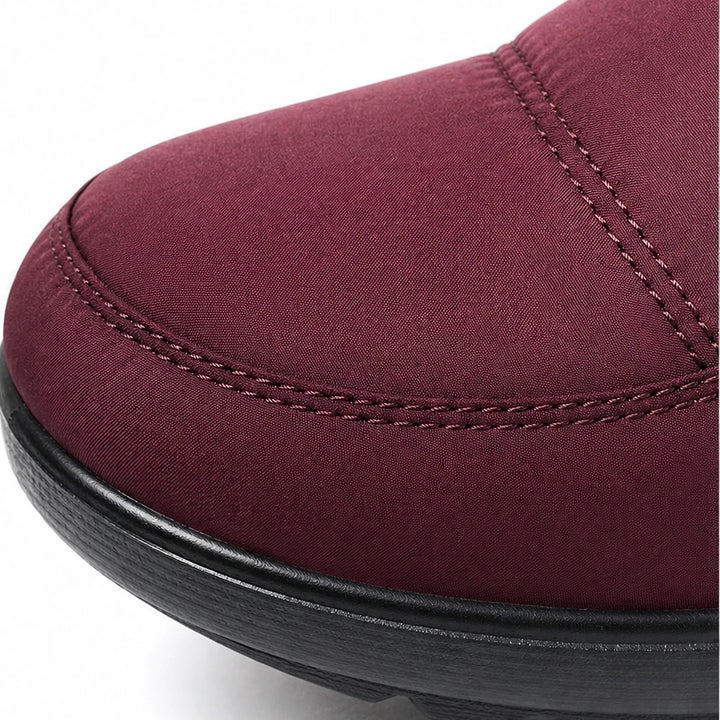 Frostelle – Plush Lined Wide-Fit Zip Ankle Boots