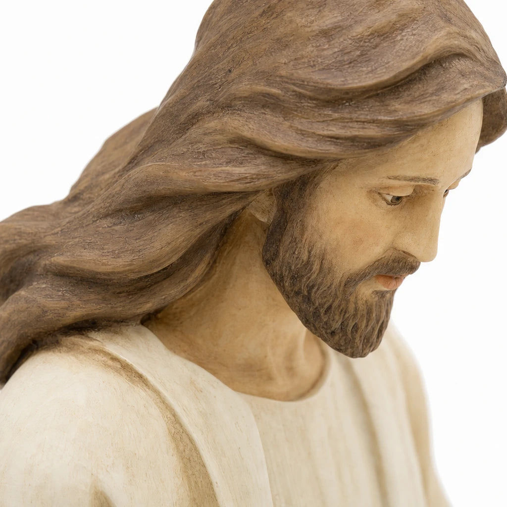 Shepherd’s Rest – Good Shepherd And Lamb Figurine Set