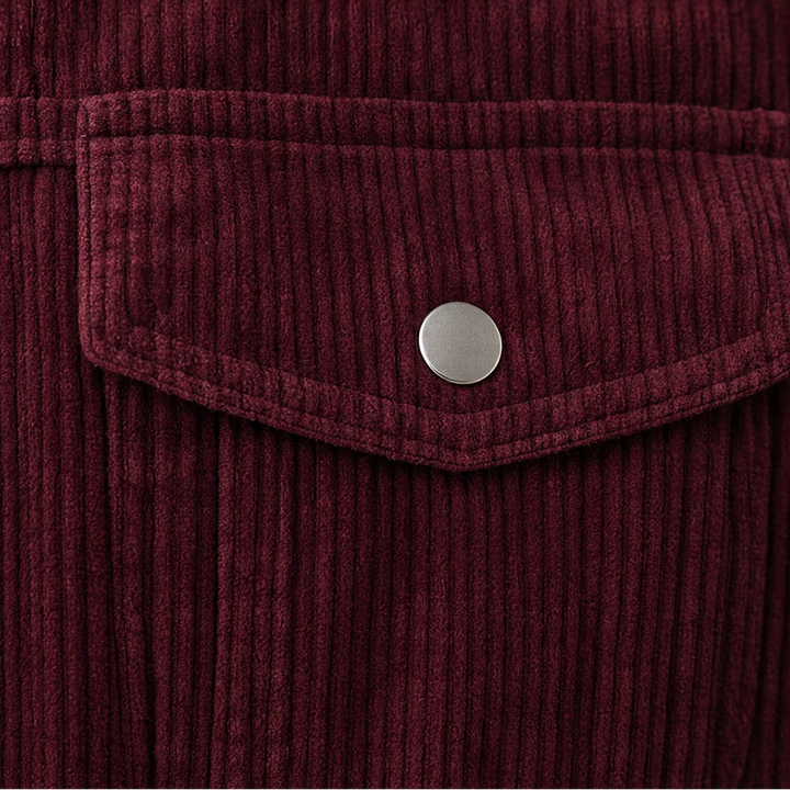 Cordelia – Sherpa-Like Lined Corduroy-Look Jacket