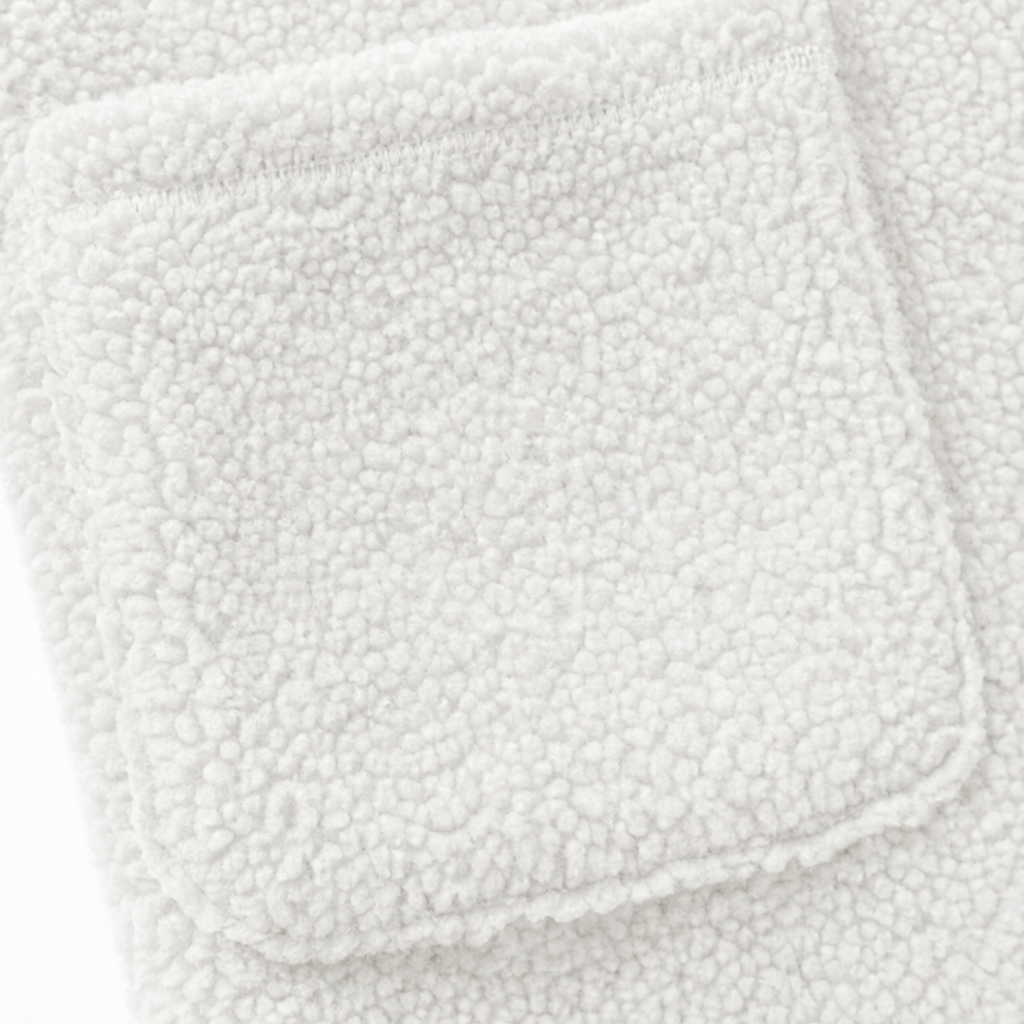 Wearlyn – Longline Half-Zip Sherpa Fleece Pullover