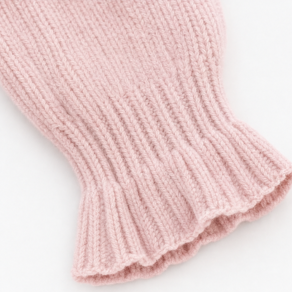 Vellora – Button-Detail V-Neck Knit Sweater