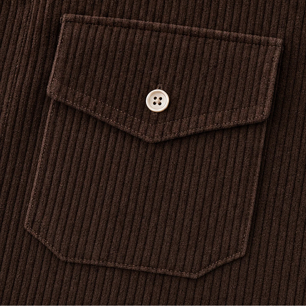 Fallora – Button-Front Fall Shirt Dress