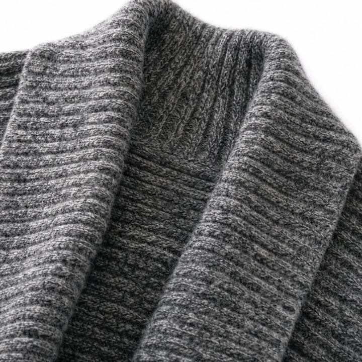Moravelle – Oversized Button-Front Relaxed Knit Cardigan