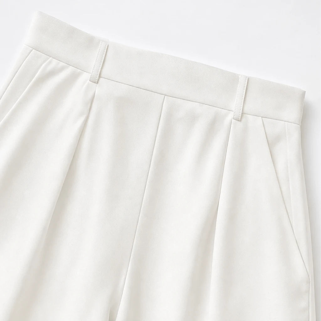 Setluna – Crop Top And Wide-Leg Trouser Set