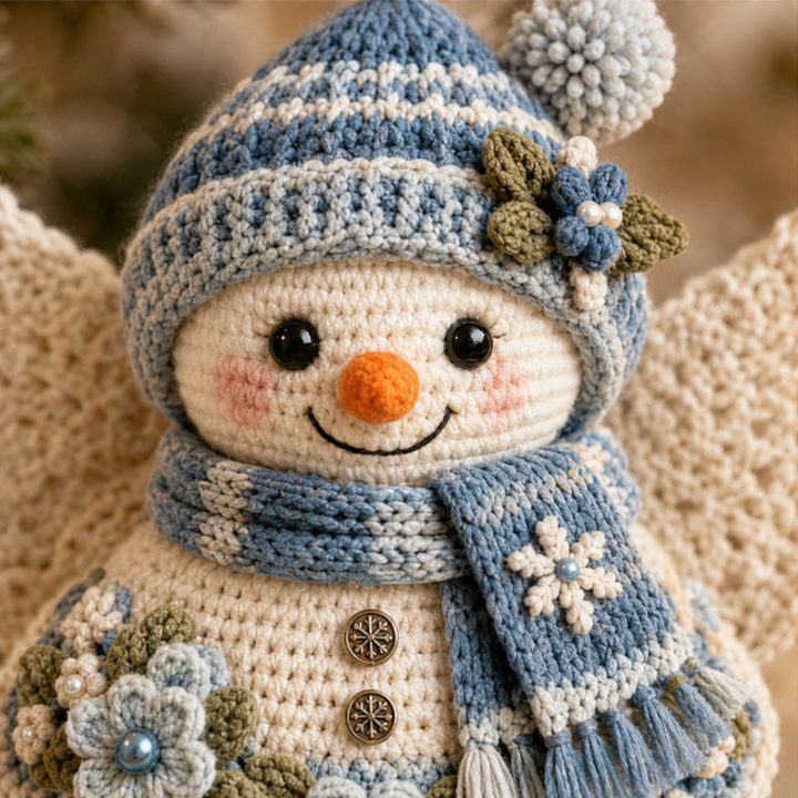 Angel & Thread – Crochet Christmas Angel Ornament Kit