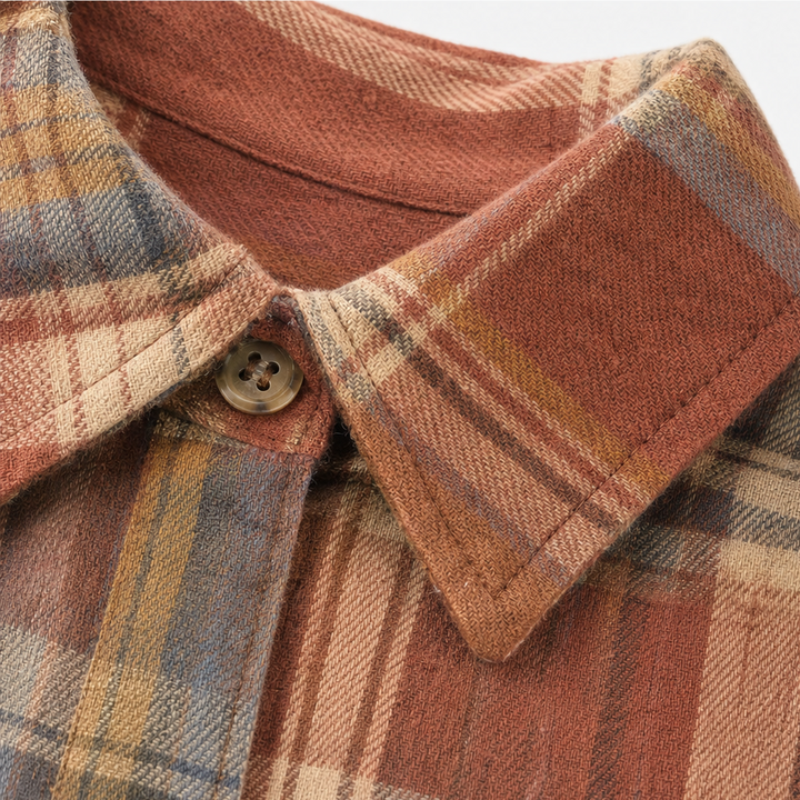 Plaidwell – Plaid Button-Down Shirt