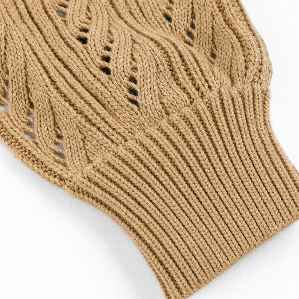 Wearbella – Cropped Off-The-Shoulder Knit Sweater