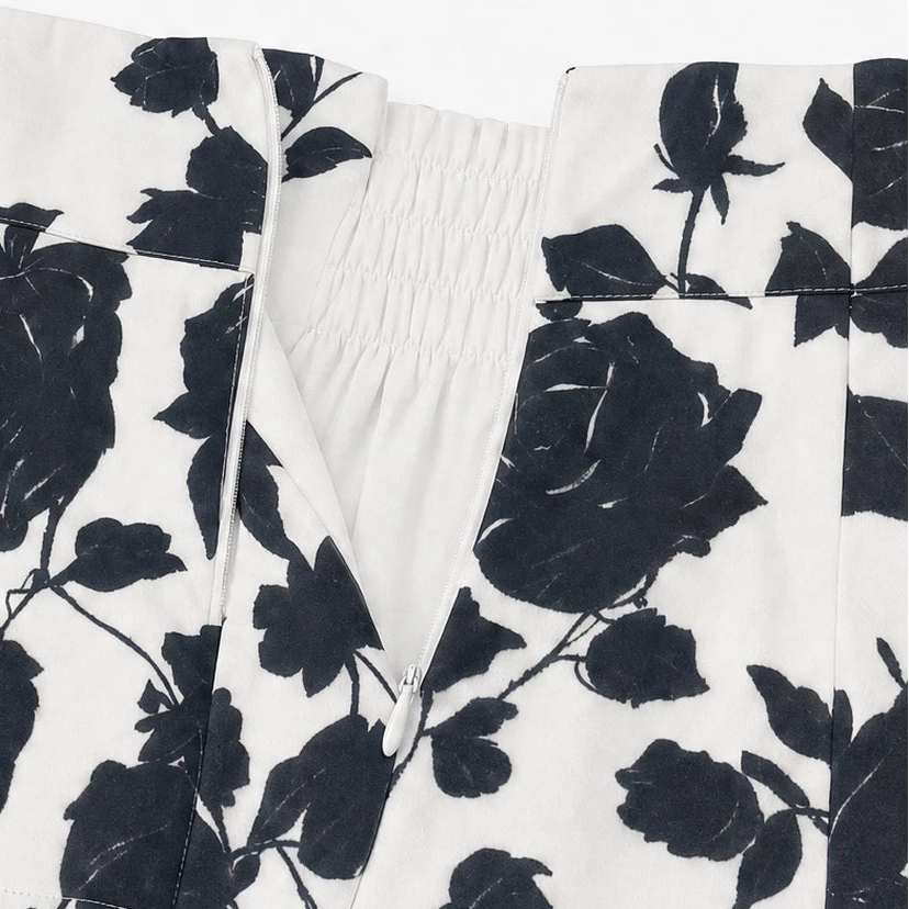 Wearbella – Floral Shirt And Skirt Set