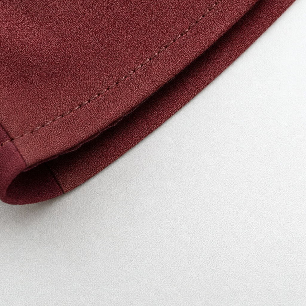 Wearbella – Colorblock Curved-Hem Relaxed Top