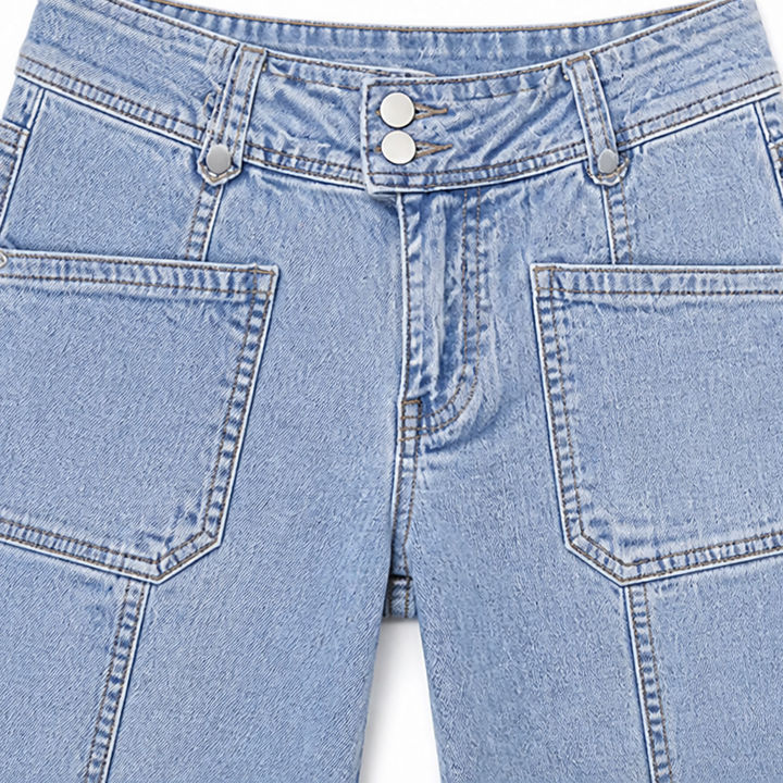 Lunarise Denim – High-Waisted Wide-Leg Denim Jeans