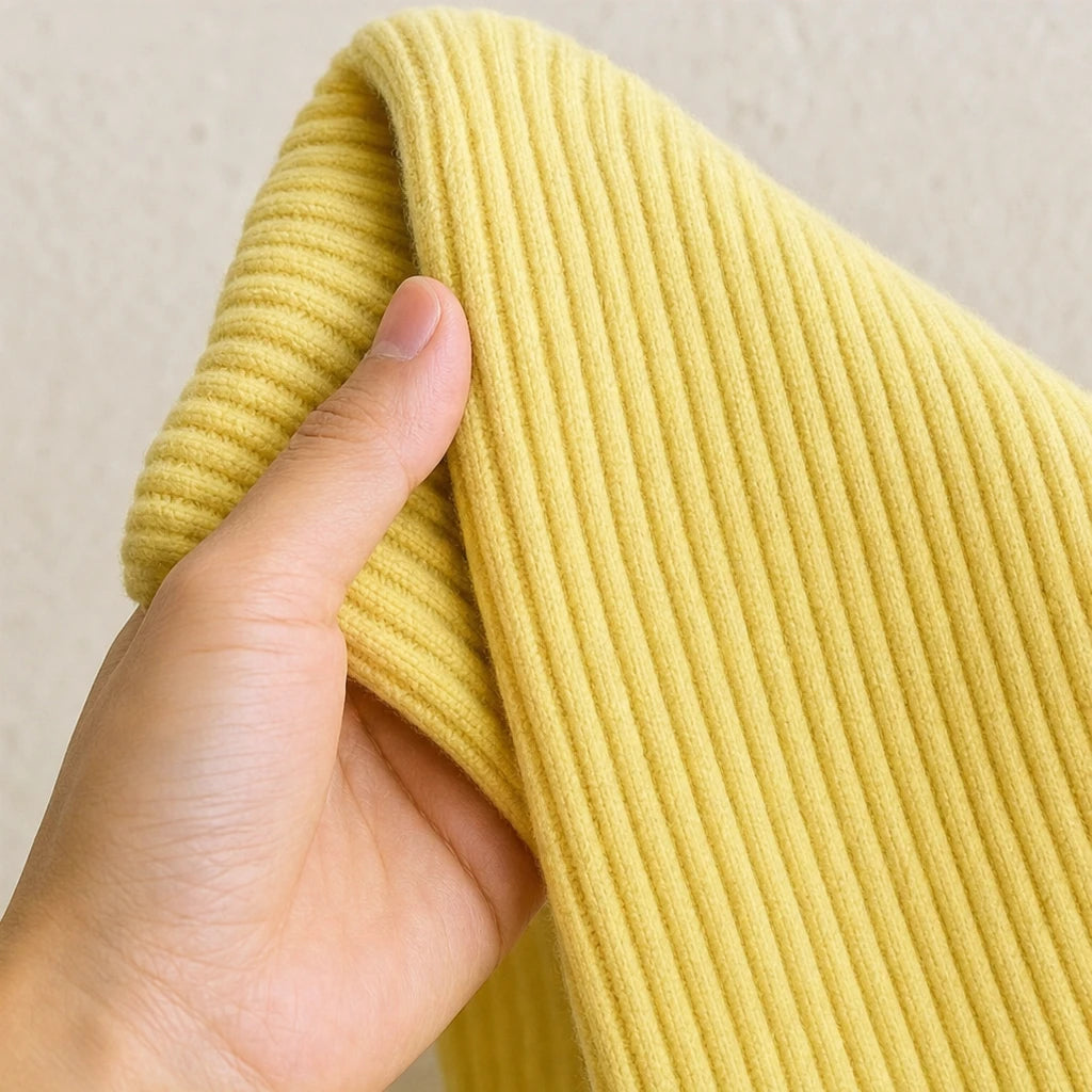Cosyvale – Asymmetric Cowl Ribbed Knit Cardigan