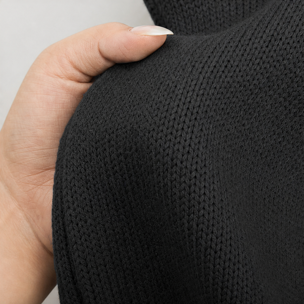 Luma Knit – Relaxed Crew-Neck Knit Sweater