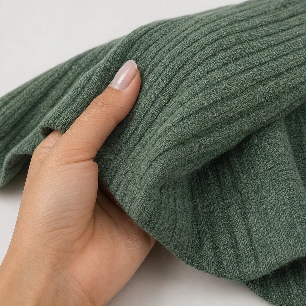 Layerelle – Contrast-Trim Faux-Layered Knit Sweater