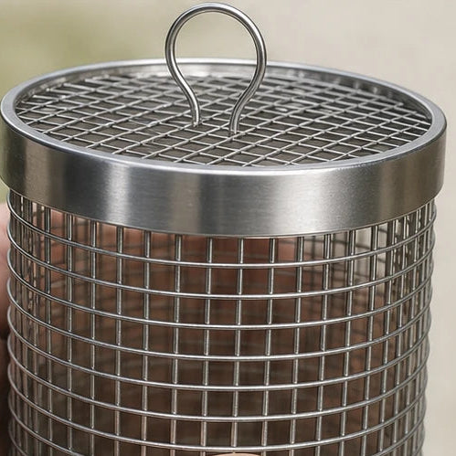 RootCycle – Stainless Steel In-Ground Worm Composting Tube