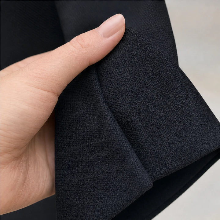 Wearbella – Asymmetrical Single-Button Tailored Blazer