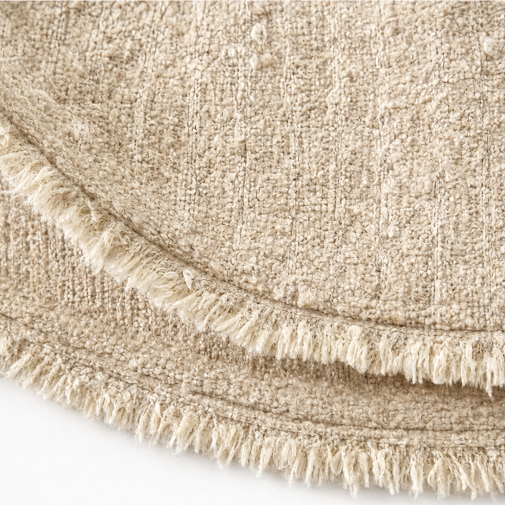 Autumbre – Mélange Chunky Knit Button Henley Sweater