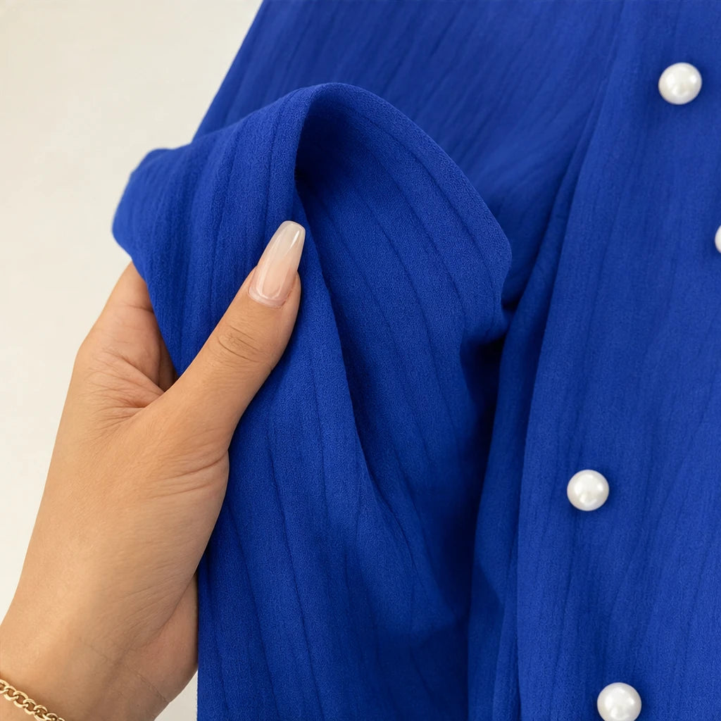 Pearlette – Pearl Button Knit Cardigan