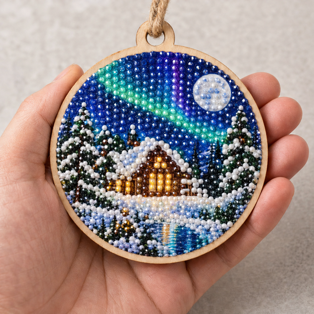 Aurora Keepsake – 14-Day Diamond Painting Ornament Kit