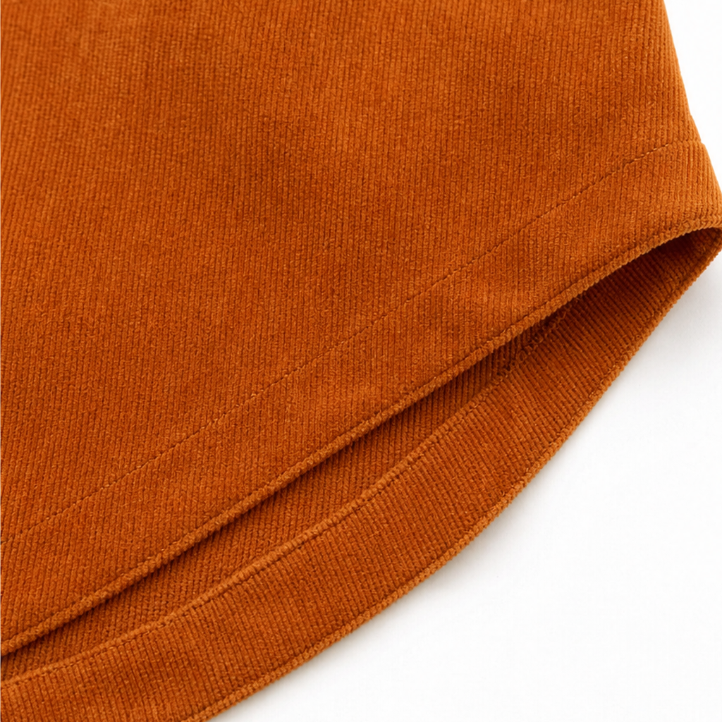 Overa – Burnt Orange Asymmetrical Statement Jacket