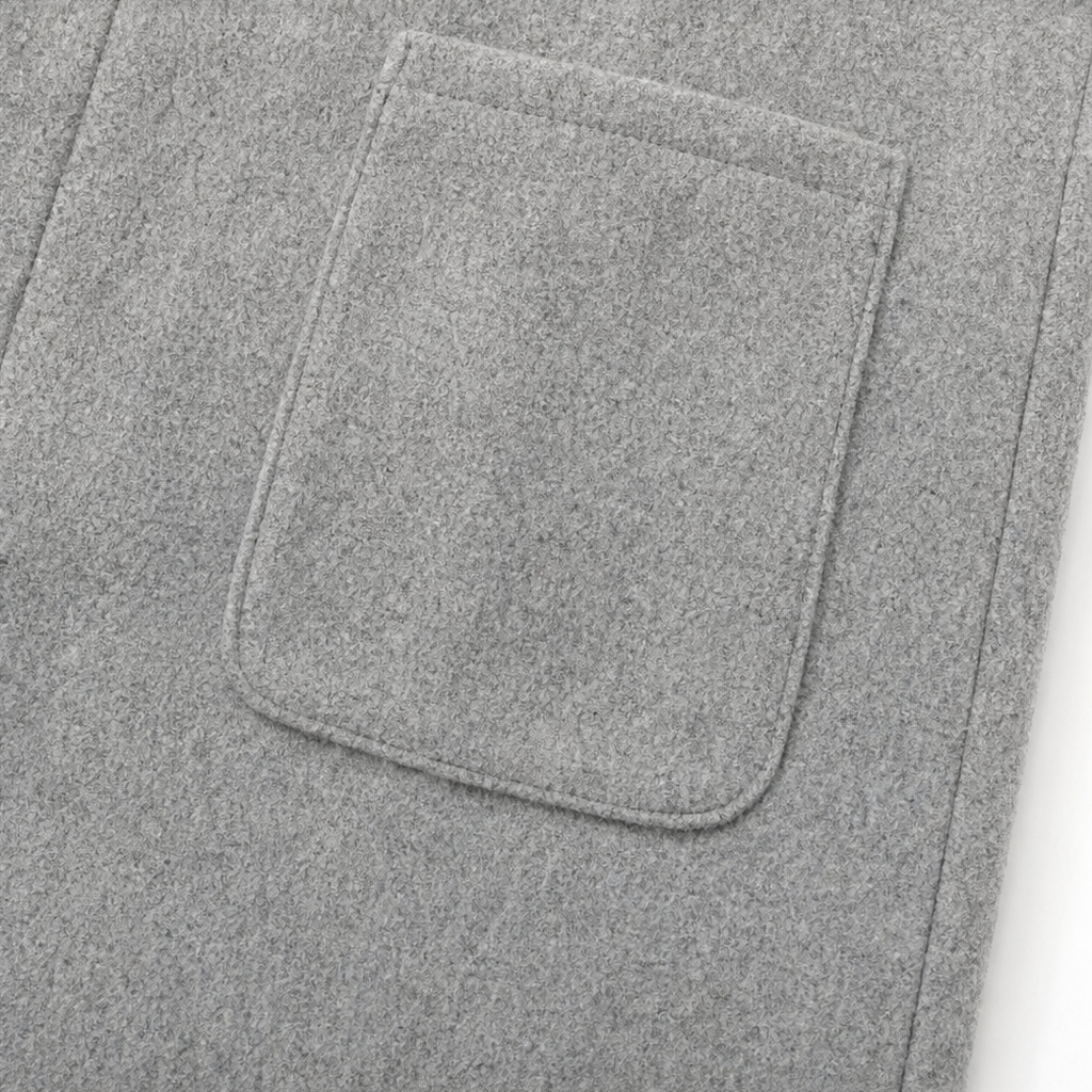 Standelle – Button-Front Stand Collar Fall Coat