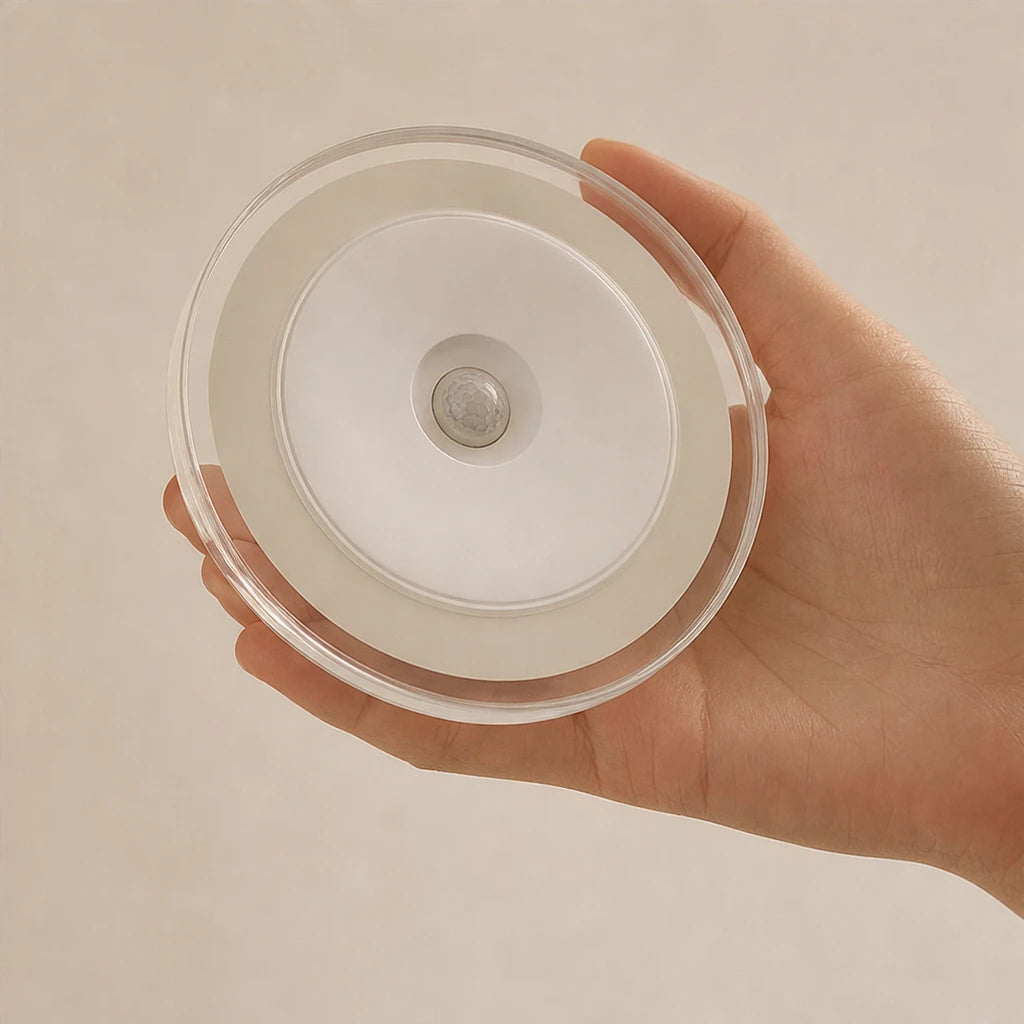 LumaTime – Motion-Sensor Clock Night Light