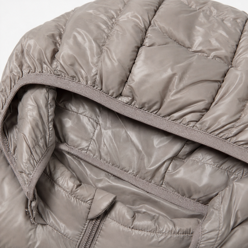 Veluna – Long Quilted Puffer Coat