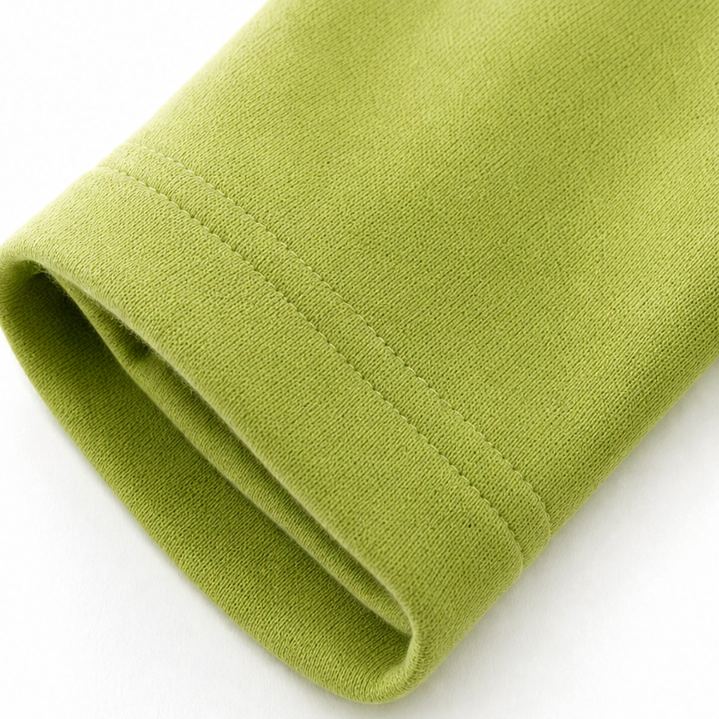 Draperly – Asymmetric Cowl Neck Button Sweatshirt