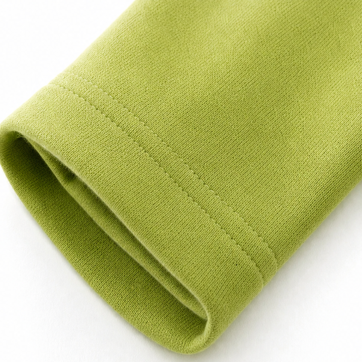 Draperly – Asymmetric Cowl Neck Button Sweatshirt