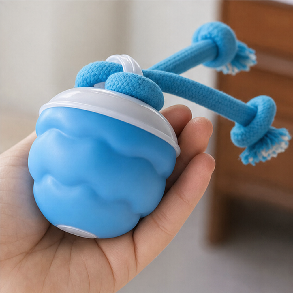 Huddlepaw – Sound-Activated Interactive Rolling Ball Dog Toy