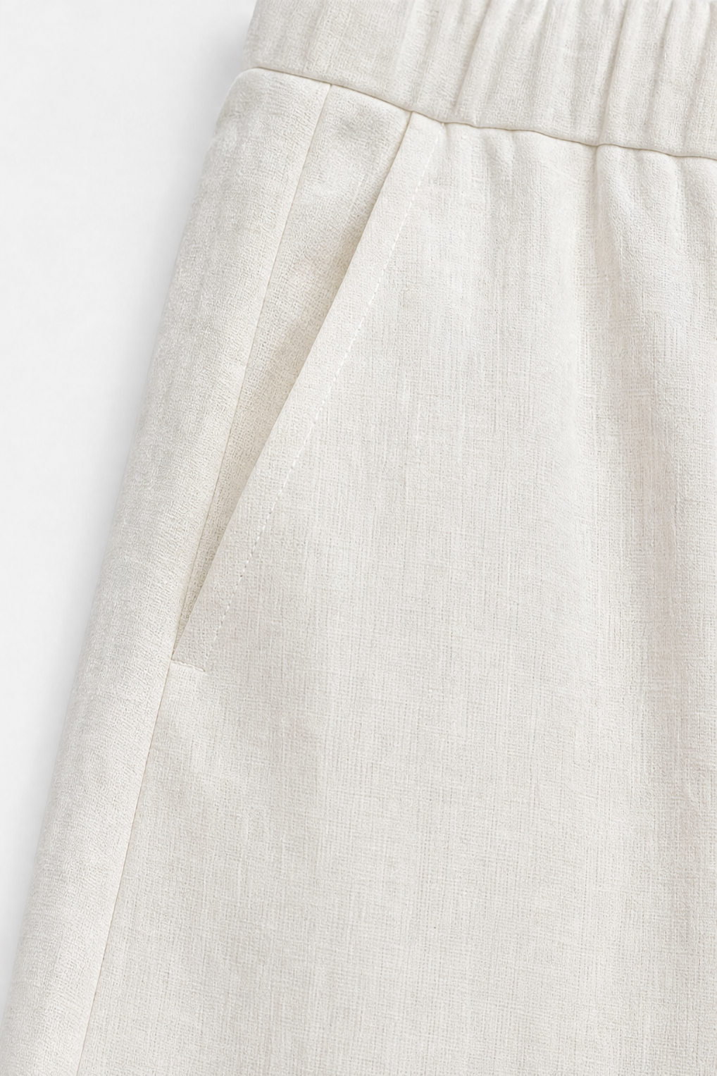 Linore – Matching Linen-Blend Shirt And Wide-Leg Pants Set